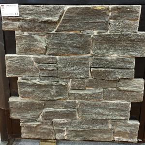 Natural stone High Strength Mesh Backed Stone Cement Back Ledge Stone Heat