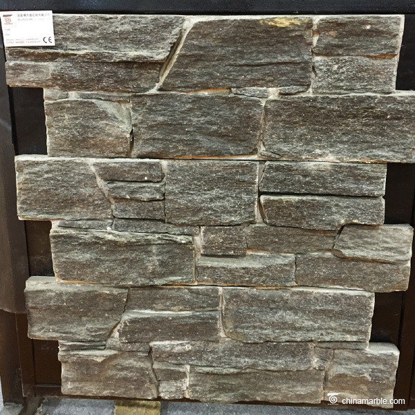 Natural stone High Strength Mesh Backed Stone Cement Back Ledge Stone Heat