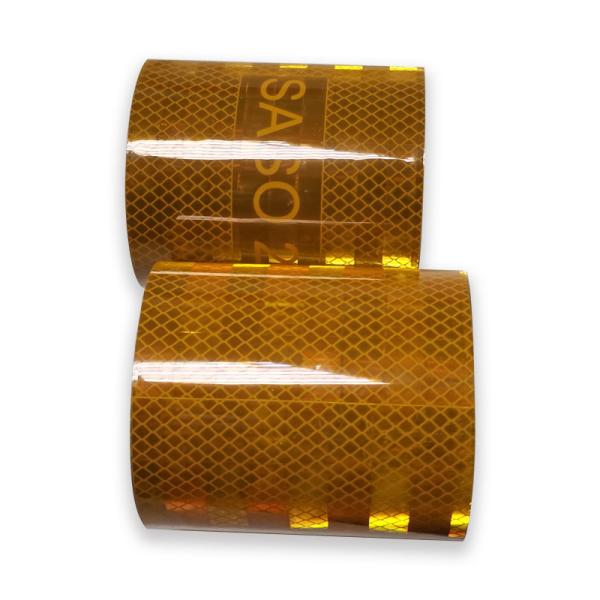 SASO 2913 Aluminized Reflective Tape Truck Reflective Sticker Saudi Arabria For Safety