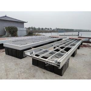 Impact Resistant Optimal Floating Dock With Square LLDPE Floatation Marine