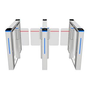 Pedestrian High Speed Gate Access Controller Automatic Sliding Barrier Turnstile