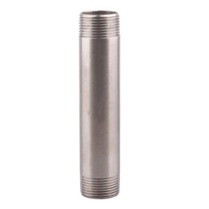1" X 1" NPT Male 304 Stainless Steel Pipe Fitting 6" Length