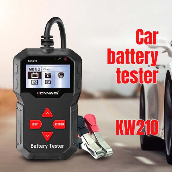 Buy LCD Screen Auto Car Battery Tester 12V With Printer For Gas Diesel Car at wholesale prices