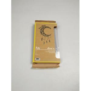 Quality Custom Mobile Phone Case With Window , Folding Color Print Hot Stamp Electronics Packaging Box for sale