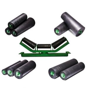 89mm Dia Odm Design Idler Mining Conveyor Rollers