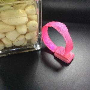 LED fiber cloth wrist strap,bracelet, movement, cheer, light band