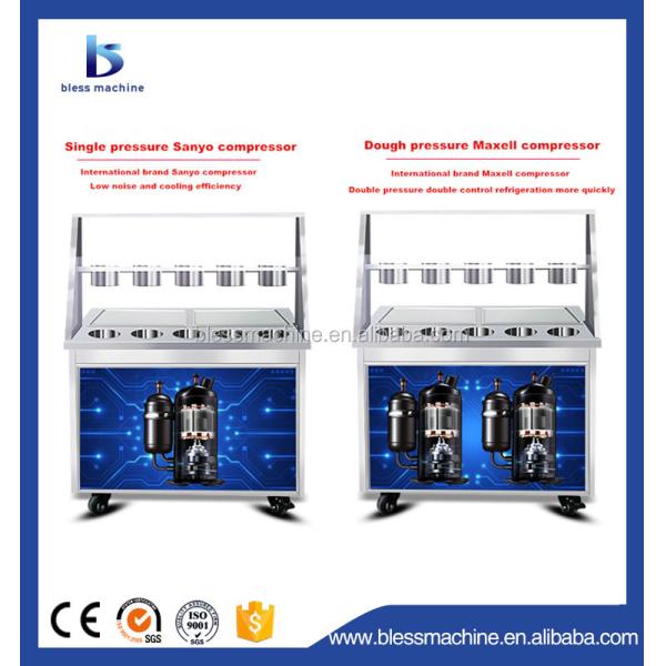 23 Years Homemade Ice Cream Rolls Maker High Productivity and Design for 2022 Market