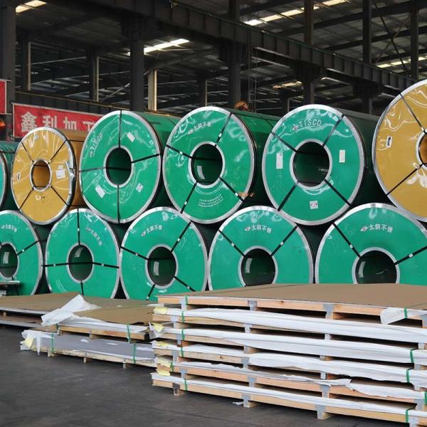 2B Finish Cold Rolled Stainless Steel Coil JIS Standard Grade 1500mm