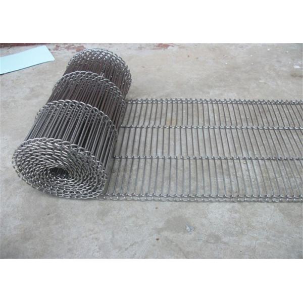 Balanced Stainless Steel Metal Wire Mesh Conveyor Belt For Food Conveyor