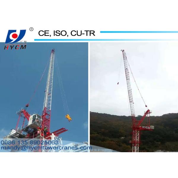Buy QTD2520 Construction Luffing Jib Tower Crane 6tonsTower Crane Lifting Capacity at wholesale prices