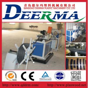 OMRON Temperature Meter Pvc Single Wall Corrugated Pipe Plant with Production