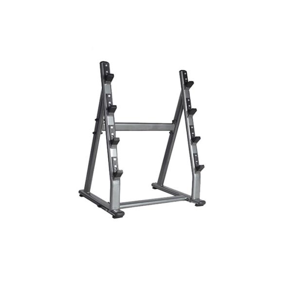 Buy Commercial Gym Rack And Bench / 4 Pairs Barbell Rack Custom Service Available at wholesale prices