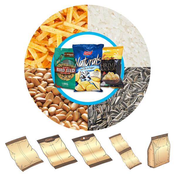 500g 1000g Granule Packing Machine With Touch Screen 2.2kw 220V 50Hz