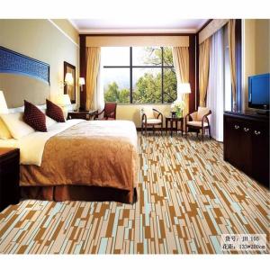 Plain Modern Carpet Flooring Geometrical Pattern Fire Resistant Feature