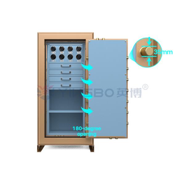 Fireproof Luxury Jewelry Safe Watch Winder Safe OEM Fingerprint Lock