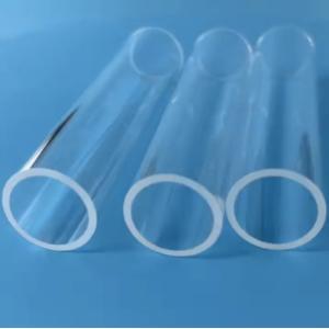 U Shaped Customized Transparent Quartz Glass Tubes Professional Cutting Services