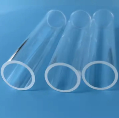 U Shaped Customized Transparent Quartz Glass Tubes Professional Cutting Services