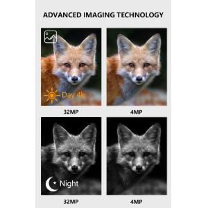 Newest WIFI Hunting Camera KW866 with waterproof IP67 512GB Storage 32MP 4K