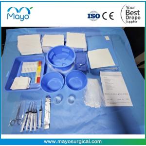 Disposable Sterile Angiographic Kits With Angio Drape Multi Hole