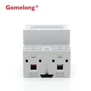 Single Phase Energy Consumption Reset Din Rail Electricity Meter