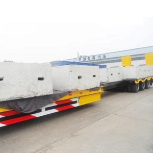 Extendable Axles 65 Tons Low Loader Trailer for Flexible and Versatile Cargo