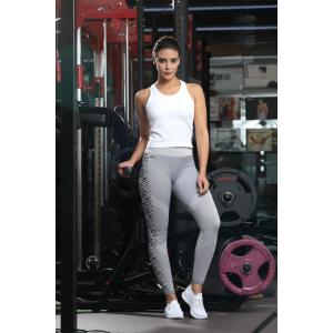 Eco Friendly Mesh Racerback Tank Recycled Polyester Seamless Sustainable