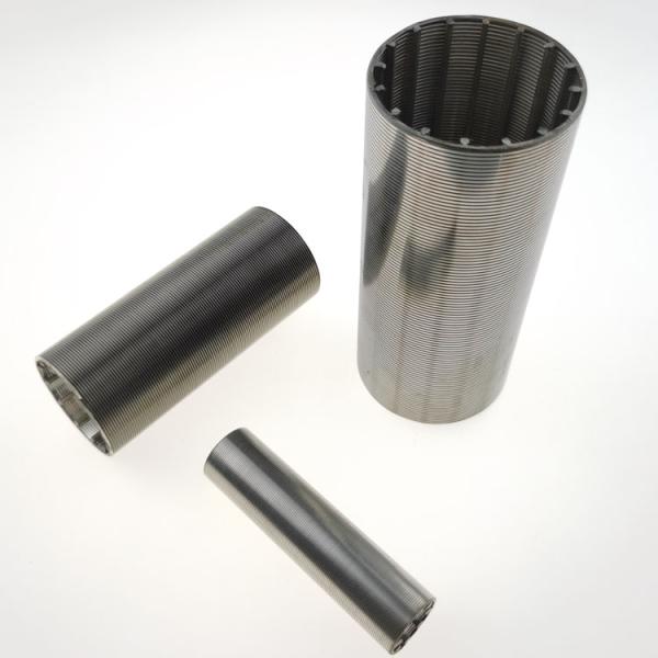 Stainless Steel 304 Johnson Wedge Wire Screen 200 Micron Filter Mesh