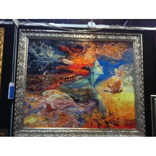 Handcraft Diamond Embroidery Pattern Rhinestones Cross Stitch Pattern As Unique Gifts