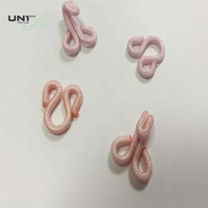 Underwear Garments Accessories Hook And Eye Nylon Covered Hook Customized Size