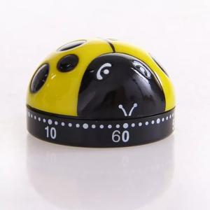 ABS Material Lovely 60 Minute Plastic Ladybug Kitchen Timer 61x40mm