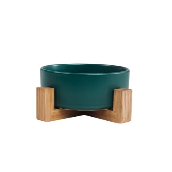 High Feeding Station Elevated 18cm Slow Food Bowl For Cats