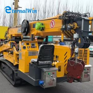 Spider Crawler Crane with 20° Grade Ability and 0.036 MPa Ground Pressure for