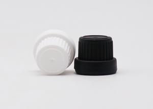 China 18mm Black Screw Cap Top CRC Child Resistant Comes Complete With Dropper Insert on sale