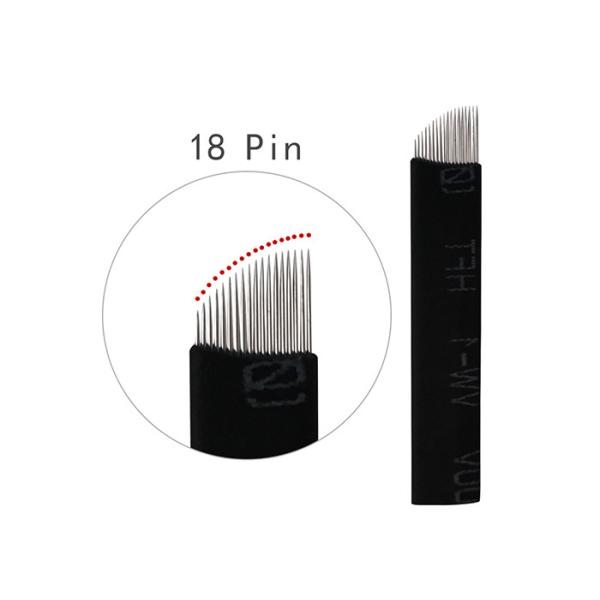 Buy Nano 18 Pins Disposable Eyebrow Tattooing Needles at wholesale prices