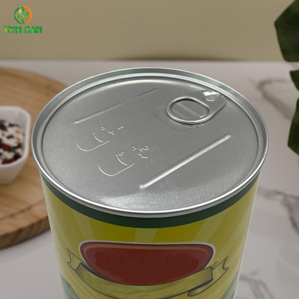 Polishing Painting Round Tin Cans 4C Offset For 454g Milk Powder