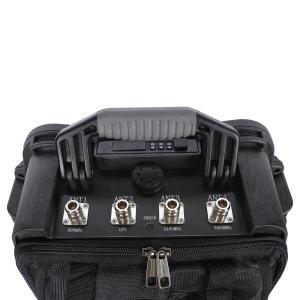 Backpack 900M GPS Scrambler 2.4G 5.8G Omnidirectional Antenna GPS Jamming Device