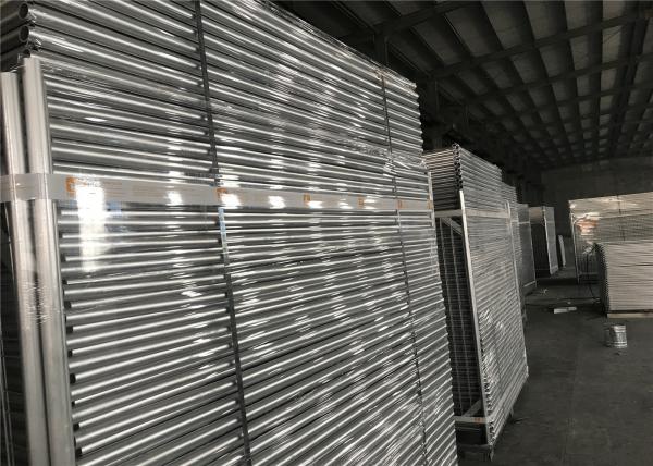 Hot dipped Galvanized Temporary Fence Panels 2.1mx2.4m customized mesh 60mm*150mm