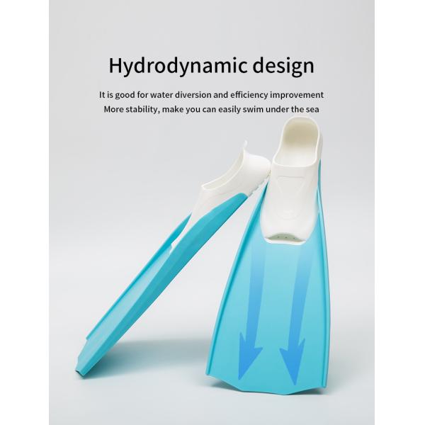 OEM Diver Freediving Flippers Silicone Fins For Swimming Training Spearfishing