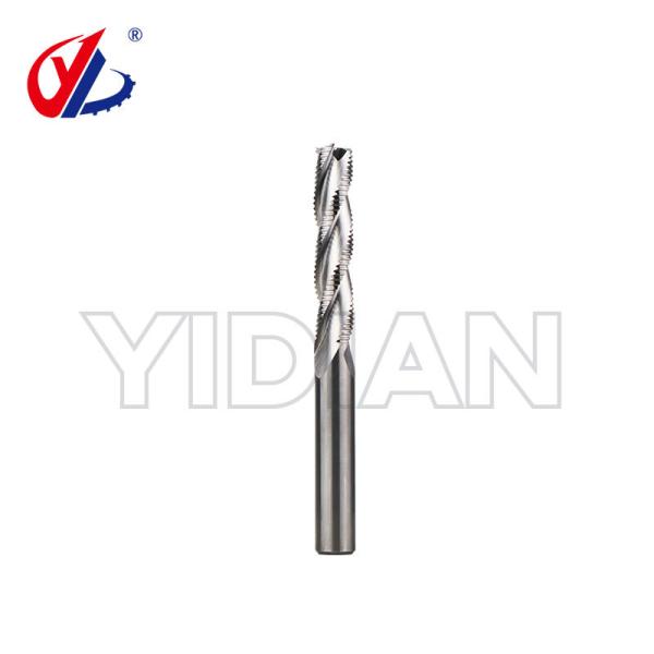 Quality Roughing End Mill 3 Flutes CNC Milling Cutter Rougher Tool Three Edge Spiral Rough Milling Cutter for sale