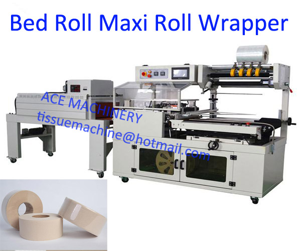 automatic maxi roll packing machine