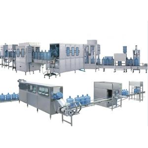 Completely Automatic 5 Gallon Water Bottle Filling Machine Electric / Pneumatic