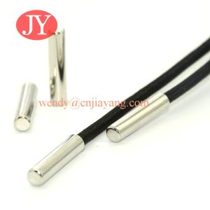 High quality plain shoelace aglets, custom logo metal aglets for sale