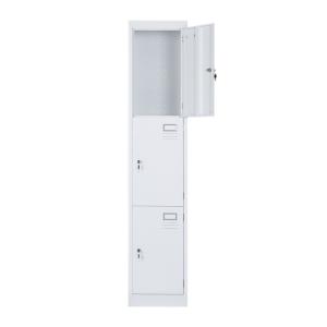 Steel Furniture Gym 3 Door Locker Knock Down Structure