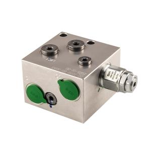 Excavator Parts Hydraulic Manifold Aluminum Alloy Precision Hydraulic Valve