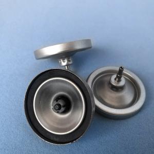 Anti Leakage 40mm Tinplate Gas Lighter Refill Valve With Metal Stem