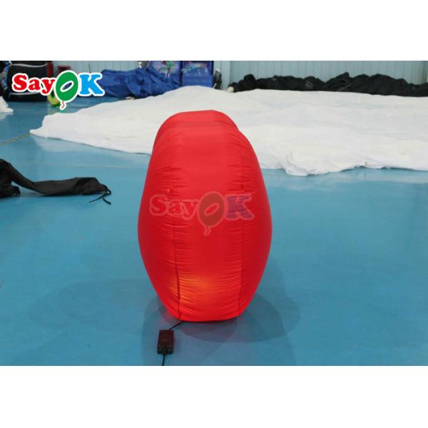 Giant Inflatable Heart Light Red Wedding Proposal Scenefor Incredible Events