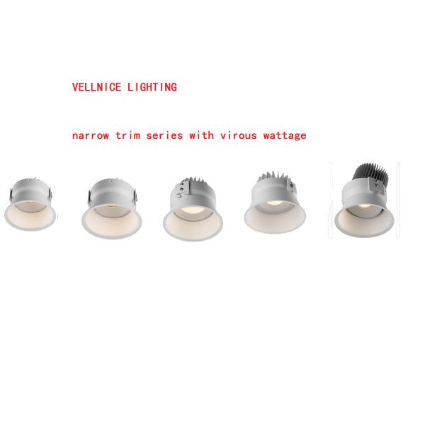 IP54 LED Recessed downlight anti glared function fixed and adjustable