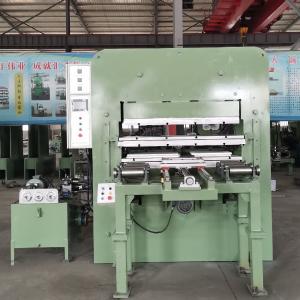 Quality Plate Vulcanizing Press Machine with 3KW Main Motor Power and 400mm Plate Clearance for sale