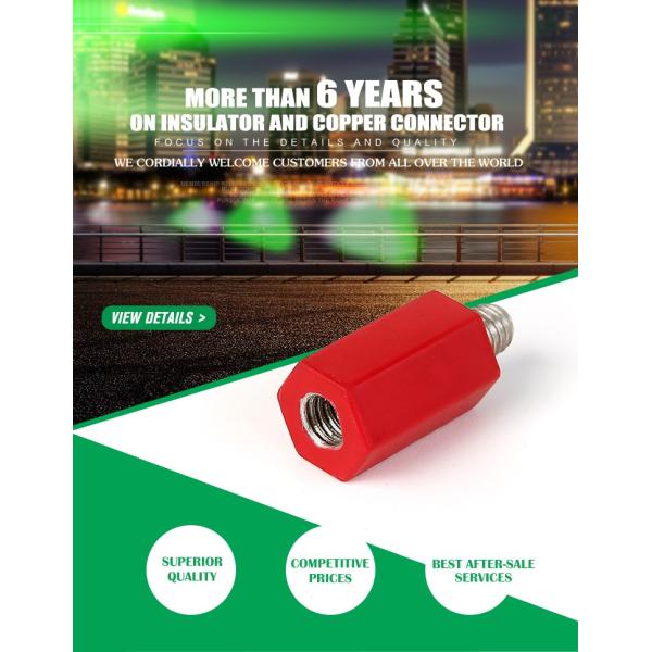 Factory supply EN16 bus bar standoff DMC/BMC hexagonal insulator support