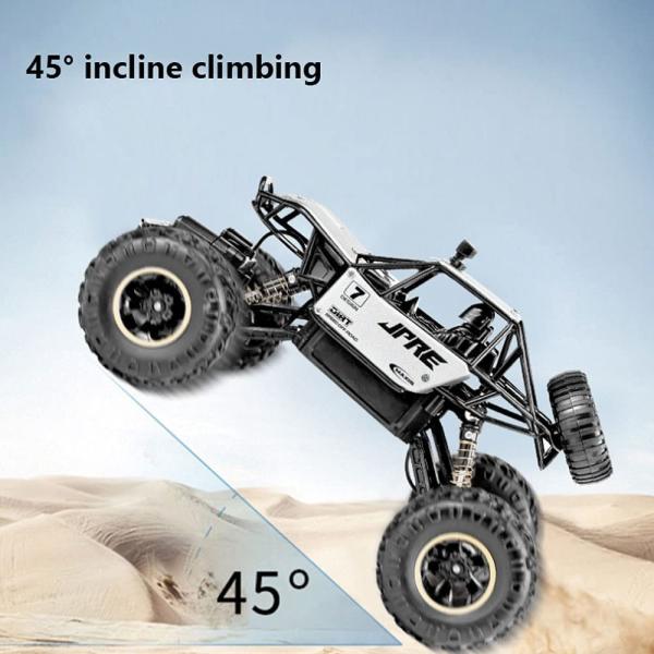 1 18 4WD Electric RC Cars Rechargeable 2.4Ghz Off Road Rock Crawler for Kids Gifts